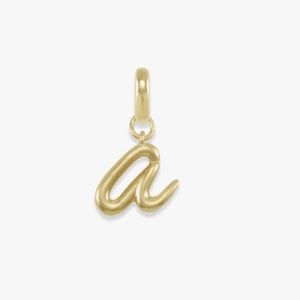Kendra Scott Letter A Charm in Gold